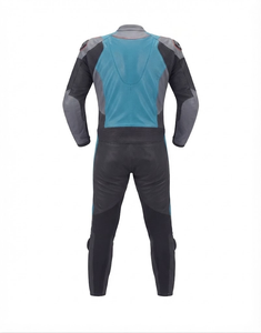 Combinaison de moto en cuir sur mesure de qualité supérieure MotoCP Racing 1 pièce, équipement de conduite avec bosse niveau 2 CE, fabriquée sur mesure - Product Image 2
