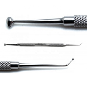 เครื่องมือขัดฟันแบบ Ergonomic ปลายสองด้าน ทำจากสแตนเลส สำหรับงานอุดฟันคอมโพสิต อะมัลกัม และขัดฟัน - Product Image 1