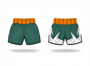 Shorts de boxe Muay Thai et Kickboxing confortables pour hommes, sublimation, arts martiaux, couleur unie, vierges - Product Image 2