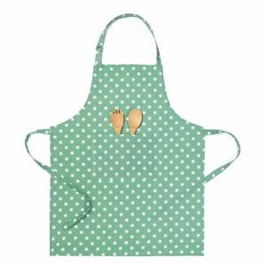 Delantal Babero con estampado de algodón 100% con logotipo personalizado, sin mangas Chef ajustable para ropa de cocina, hogar, restaurantes y hoteles - Product Image 2