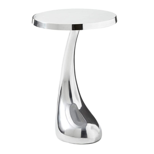 Awesome Design Iron Metal Side <b>Table</b> <b>Silver</b> Finished for Living Room Bedroom Decorative Furniture Round Side <b>Table</b> End <b>Table</b> - Product Image 4