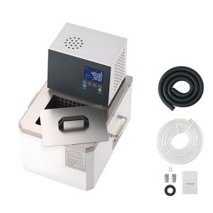 Bain-marie à circulation d'huile à température constante pour laboratoire, 6L, pour hautes températures jusqu'à 100°C/212°F, certifié CE, 220V - Product Image 1