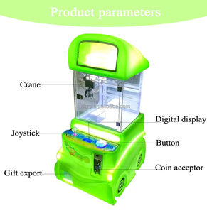 Doll Claw <span class=keywords><strong>Crane</strong></span> <span class=keywords><strong>Machine</strong></span> Spielzeug für Kinder Plüsch Mini Claw <span class=keywords><strong>Machine</strong></span> Puppen Toy Arcade Small Coin Pusher Dolls Catcher Maschine - Product Image 2