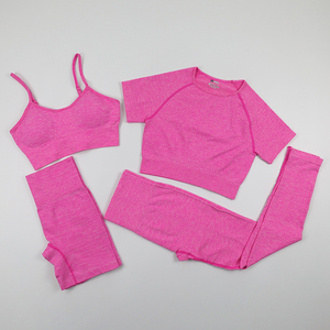 <b>Women's</b> 2 Piece Casual Set Solid Knitted Crop Top <b>Bralette</b> Shorts Leggings Breathable Polyester Quick Dry Summer Wear - Product Image 3