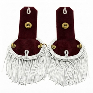 Epaulettes con Flecos para Uniformes Ceremoniales, Epaulettes de Hombro para Uniformes Formales Meticulosamente Elaborados, Hombreras - Product Image 1