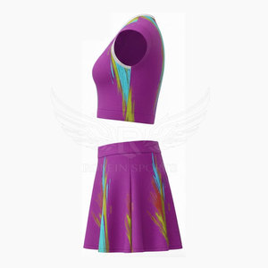 Uniforme de Porristas sin Mangas, Venta Directa de Fábrica, Nuevo Estilo, Ropa Deportiva - Product Image 4