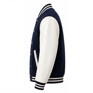 Blouson universitaire premium pour homme en laine, veste bomber, broderie de patchs personnalisés, uniforme d'équipe, fabricant en gros, usine ODM - Product Image 3
