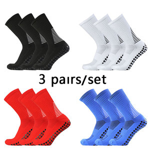Chaussettes de sport antidérapantes pour hommes et femmes, chaussettes de sport antidérapantes pour le football, le basketball, la course à pied, l'entraînement, chaussettes en silicone - Product Image 6