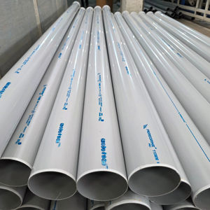 Tuyau PVC rond EcoFlow 160 mm, longueur 6 m, épaisseur 2 mm, raccord Sol Fit, marque Peregrine, pression 4 kg, fournisseur en gros pour l'agriculture - Product Image 1