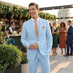 Premium wedding wear mens <b>pant</b> coat suit Men athletic fit <b>pant</b> coat suit stretch fabric modern business wear - Product Image 4