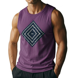 Débardeurs Musclés Sans Manches Tendance pour Hommes à Prix de Gros – Personnalisables avec Motifs Graphiques – Style Streetwear et Tenue de Sport pour Hommes - Product Image 3
