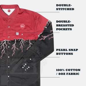 Chemises FR pour hommes, boutons-pression, 7,5 oz, résistantes à l'eau, ignifuges, respirantes, en coton, pour le soudage, vêtements de sécurité industriels pour hommes - Product Image 3