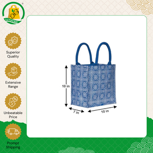 Bolsa de Compras de Yute 100% Ecológica de Diseño de Lujo, Venta al Por Mayor de Calidad Premium, con Impresión en Serigrafía - Product Image 2