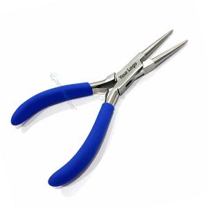 Pince à bec rond professionnel de 150 mm en acier inoxydable de haute qualité, outil de précision pour la fabrication de bijoux, fournisseur OEM - Product Image 1