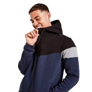 Conjunto Deportivo para Hombre con Bloques de Color, Sudadera con Cremallera y Pantalones Jogger, Ropa Deportiva Casual de Dos Piezas 2026 - Product Image 3