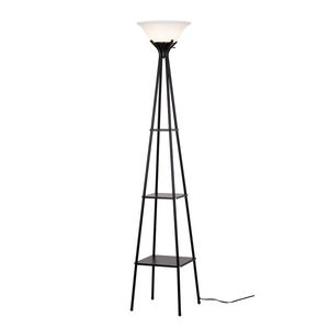 Lampadaire moderne en métal avec finition anthracite et éclairage vers le haut pour salon - Product Image 2