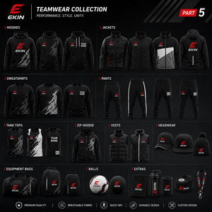 Collection de vêtements d'équipe personnalisés, vêtements de sport, vêtements d'entraînement, vêtements de gym, uniforme d'équipe, fabricant OEM - Product Image 5