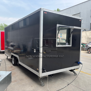 Camión de Comida Móvil, Food Truck Equipado para Servir Comida Rápida como Hot Dogs, Helados, Pizza, con Cocina Completa - Product Image 5