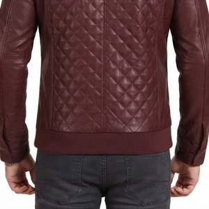 Diseña tus propias chaquetas de cuero de moda, chaqueta de cuero para hombre de alta calidad al mejor precio, chaquetas de manga larga para hombre - Product Image 4