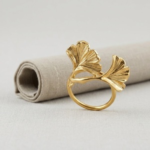 Vintage Brass Reindeer Napkin Ring Wholesale Animal Shape Metal Serviette Buckle for Festive Dinner <b>Table</b> <b>Settings</b> Banquet Decor - Product Image 3