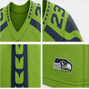Conjunto de Ropa de Entrenamiento de Fútbol Sublimada Personalizada de Alta Elasticidad, Uniforme Profesional 7v7, Camiseta Deportiva y Pantalones Cortos con Cordón - Product Image 6