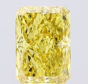 Diamante Cultivado en Laboratorio con Certificación IGI, Corte Radiante de 10.02 CT, Color Amarillo Intenso, Claridad VVS2, 635423150, Joyería ROYAL GEMS - Product Image 1