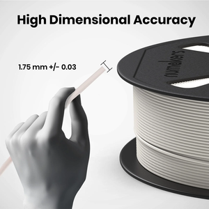 Silk PLA Filament 1.75mm 1kg Silver Glossy Finish ±0.03mm High Sheen FDM 3D Printing Filament <b>Clog</b>-Free Fast Shipping USA - Product Image 3