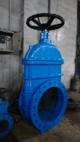 Vanne à opercule à bride en fonte ductile et acier au carbone VEYRON pour eau haute température DIN3352 F4 DN200 DN600 DIN AWWA