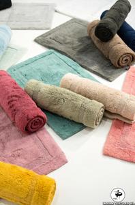 Custom Absorbent Microfiber Bath Rugs for Tub and Shower Boho STRIP OFF Bathroom Rugs - Product Image 5