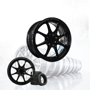 ล้อแม็กซ์อลูมิเนียมอัลลอย 3R สีดำเงา JDM ขนาด 15 นิ้ว 8 รู 100/114.3 รุ่น 04115-V11 - Product Image 2