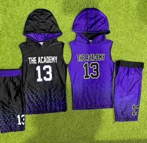 Uniformes Deportivos Personalizados de Fábrica al por Mayor, Uniformes de Fútbol 7 contra 7 para Jóvenes, Uniformes Sublimados 7V7, Talla Personalizada - Product Image 6