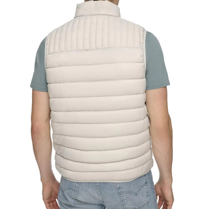 Chaleco Acolchado Unisex al por Mayor, 100% Nailon, Chaqueta de Invierno con Capucha, Estilo Urbano, Ligera, Transpirable y Cálida - Product Image 3
