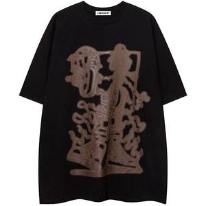 Nouvelle Arrivée 2026 – T-shirt Homme Oversize Personnalisé de Haute Qualité – T-shirts Homme Oversize Épais 100% Coton Vintage - Product Image 4