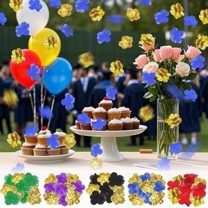 200 Pezzi Rose Artificiali in Seta Colori Misti Nero Blu Oro per Cerimonia di Laurea Matrimonio Anniversario Notte Romantica - Product Image 2