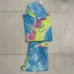 Survêtements Tie-Dye OEM de Haute Qualité pour Hommes – Vêtements de Sport Solides pour l'Hiver, Anti-Rétrécissement, Vente en Gros - Product Image 5