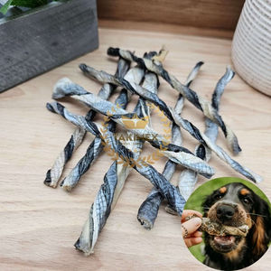 TAKIMEX vente en gros de peau de pangasius mâche des friandises naturelles saines pour chiens - Product Image 3