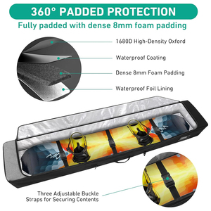 Sacs à snowboard personnalisés de haute qualité, sacs à snowboard imperméables, vente en ligne de sacs à snowboard - Product Image 2