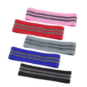 Laiem International Custom Logo Resistance Hip Circle Bands-Rubber Polyester Portable for Gym Fitness <b>Legs</b> Arms <b>Exercises</b> - Product Image 3
