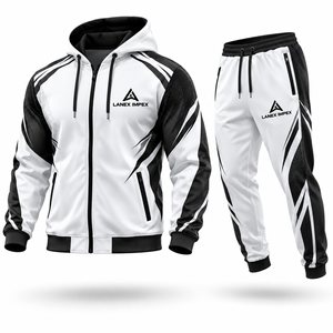 Wholesale Custom Sublimation <b>Tracksuit</b> for Sports Teams Personalized Training Jacket and Pants Set Breathable Athletic Sports - Product Image 1