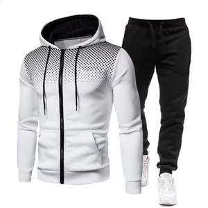 Conjunto Deportivo de 2 Piezas para Invierno, Camiseta y Pantalones, Estilo Casual, para Fitness, 100% Poliéster, Cierre con Cordón, Pantalones Deportivos - Product Image 2