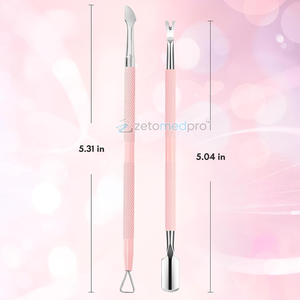 Pousse-cuticules OEM en acier inoxydable, outil de beauté, logo personnalisé, pousse-cuticules en acier inoxydable - Product Image 5