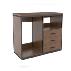 Unidad de Microfrigorífico Moderna para Hotel, Grado E0, MDF, HPL, Laminado, Marco con Recubrimiento en Polvo, Diseño Ensamblado - Product Image 2