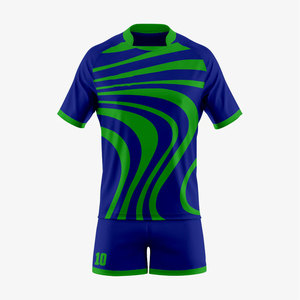 Uniforme de Rugby Deportivo 100% Poliéster, Secado Rápido, Impresión por Sublimación, Personalizado, Unisex - Product Image 1
