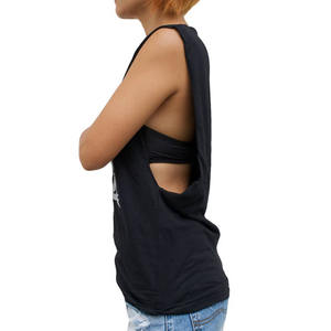 เสื้อกล้ามผู้หญิงแบบไม่มีแขน สีตามสั่ง ผ้าโพลีเอสเตอร์ เรียบง่าย สวมใส่สบาย เหมาะสำหรับออกกำลังกาย เล่นกีฬา หรือใส่ลำลอง - Product Image 5