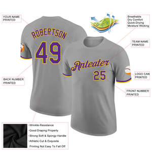 Personalized Team Name T <b>Shirt</b> Custom Graphic Streetwear Tee Casual Sports Style Apparel Bulk Men's <b>Shirts</b> Wholesale Clothing - Product Image 2