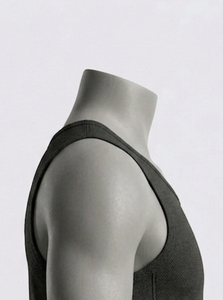 Men's Black <b>Mesh</b> Tank Top Crew Neck Sleeveless Breathable Regular Fit All Seasons Solid Color 100% Polyester Basketball Apparel - Product Image 6