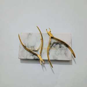 Meilleures pinces à cuticules électriques dorées en acier inoxydable, logo personnalisé, couleur, outil de beauté, nouveau modèle pour salon de beauté GETUP BROSONS - Product Image 6