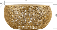 Vente en gros Irrégulier Métal Corail Fait à la main Coulé en aluminium La plupart des tables basses de créateur avec la plus grande qualité à bas prix