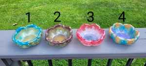 Bol en résine écologique de couleur personnalisée pour la décoration de fête, design artisanal unique pour les espaces de vie modernes - Product Image 2