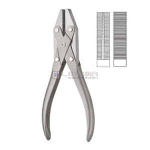 Pinces de traction parallèles en acier inoxydable de qualité chirurgicale, instruments médicaux à prise sécurisée pour laboratoire dentaire et orthodontique - Product Image 1